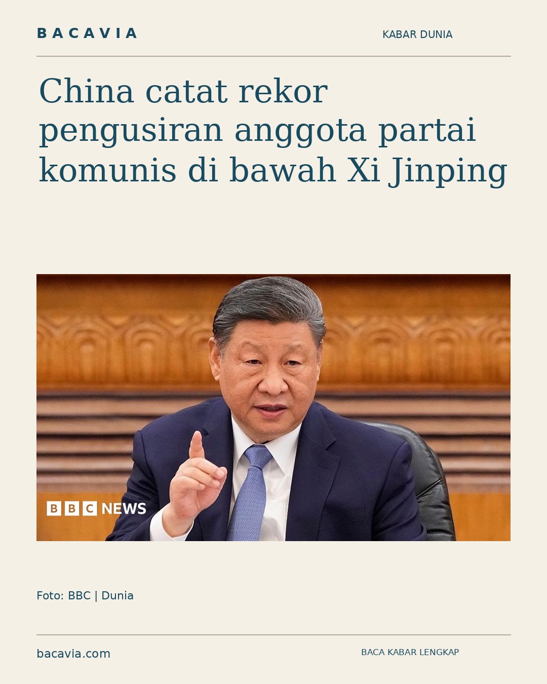 Kabar bergambar: China catat rekor pengusiran anggota partai komunis di bawah Xi Jinping