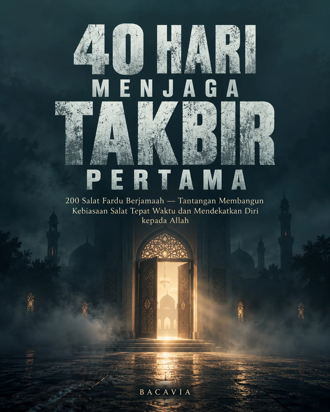 Cover 40 Hari Menjaga Takbir Pertama